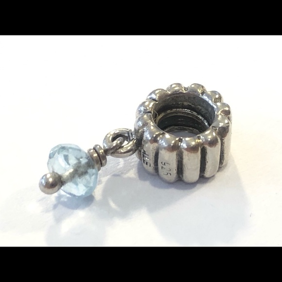 Pandora Jewelry - Pandora March birthstone Charm, aquamarine Pandora Jewelry - Pandora March birthstone Charm, aquamarine